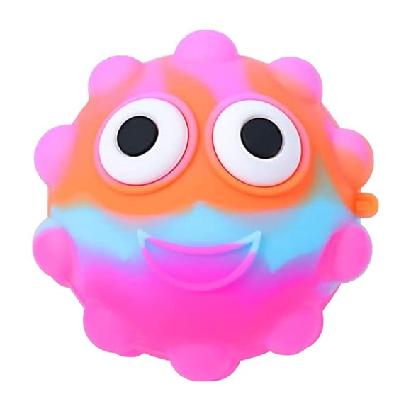 4 Piece of Squeeze Eyes Pop It Easter Toys Assorted - Picture 5 of 7